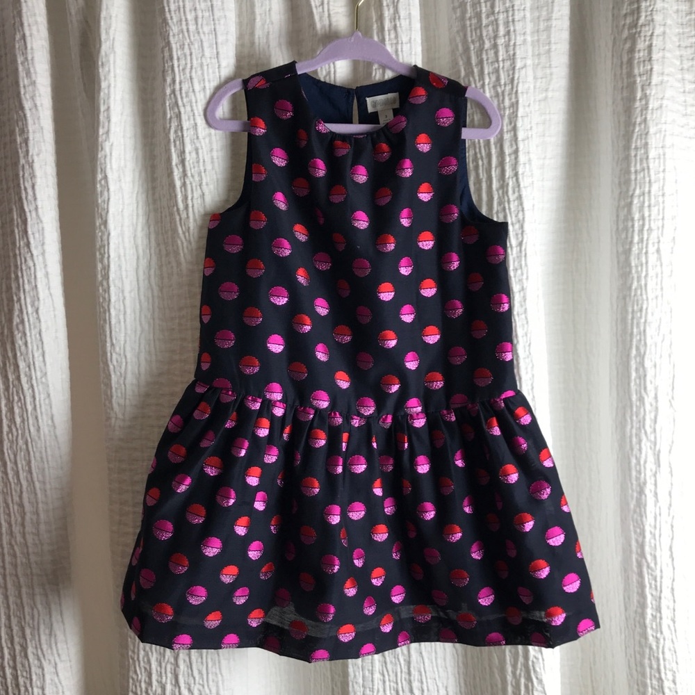 NWT Gymboree Navy Drop Waist Dress